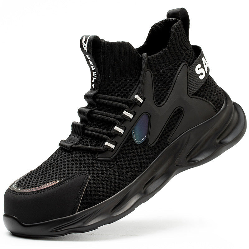 Summer Breathable Steel Toe Cap, Anti-smash, Anti-stab, Lightweight And Comfortable Protective Shoes