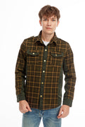 Men Plaid Casual Autumn Winter Jacket Men Slim Fit Jacket