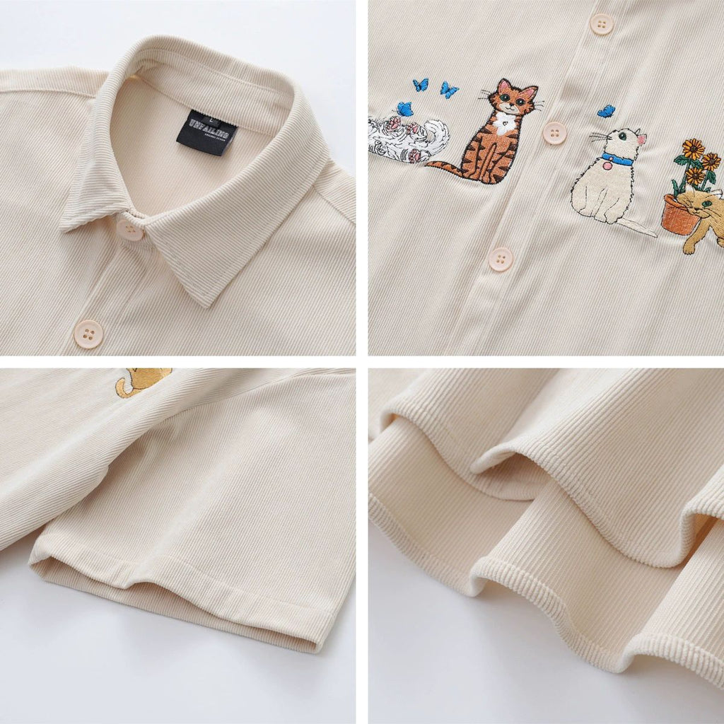 Fashion Brand Loose Couple Loose Shirt