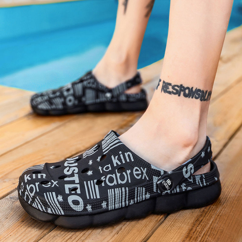 Summer Baotou Slippers Men's And Women's Casual Sandals