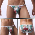 Low Waist Men's Cartoon Print Breathable Underpants