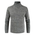 Turtleneck solid color sweater