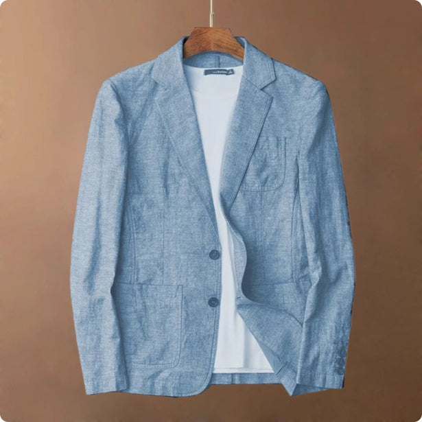 Linen Suit Thin Coat For Men