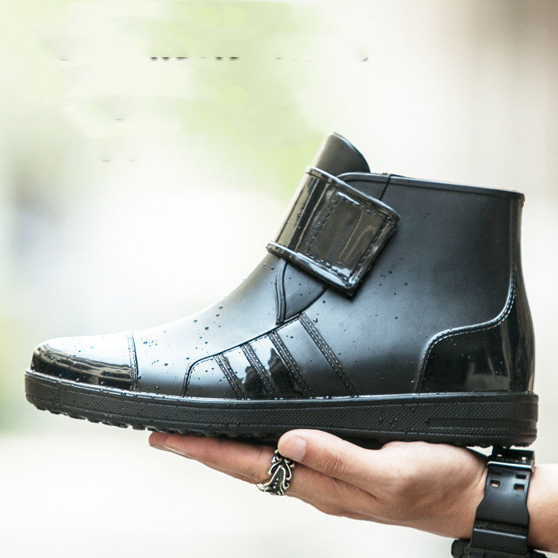 Men's Plus Size Rubber Shoes Non-slip Water Shoes Men's Overshoes