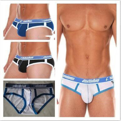 Three-dimensional Sports Low Waist Briefs Men