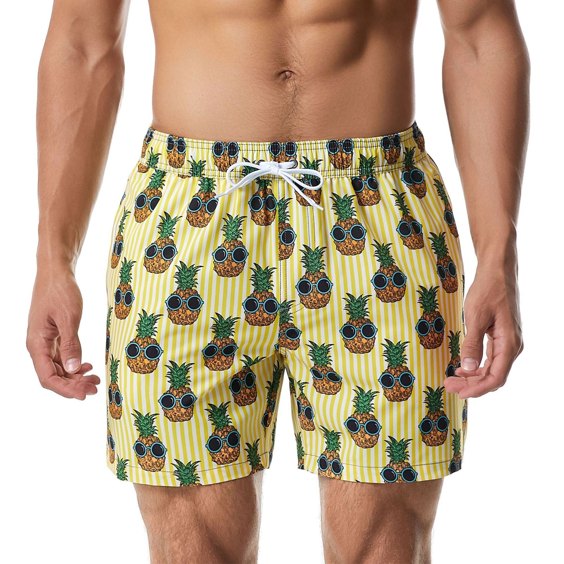 Summer Men Shorts Cool Breathable Casual Versatile