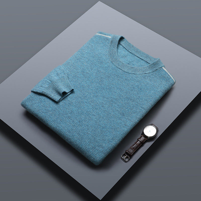 Men's Contrasting Color Fashion Casual Cardigan