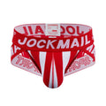 Striped Briefs Cotton Breathable Sports Hip Lifting