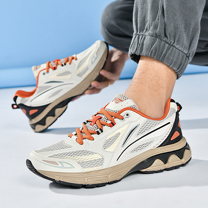 Flying Woven Breathable Increased Fashionable Soft Sports Men's Shoes