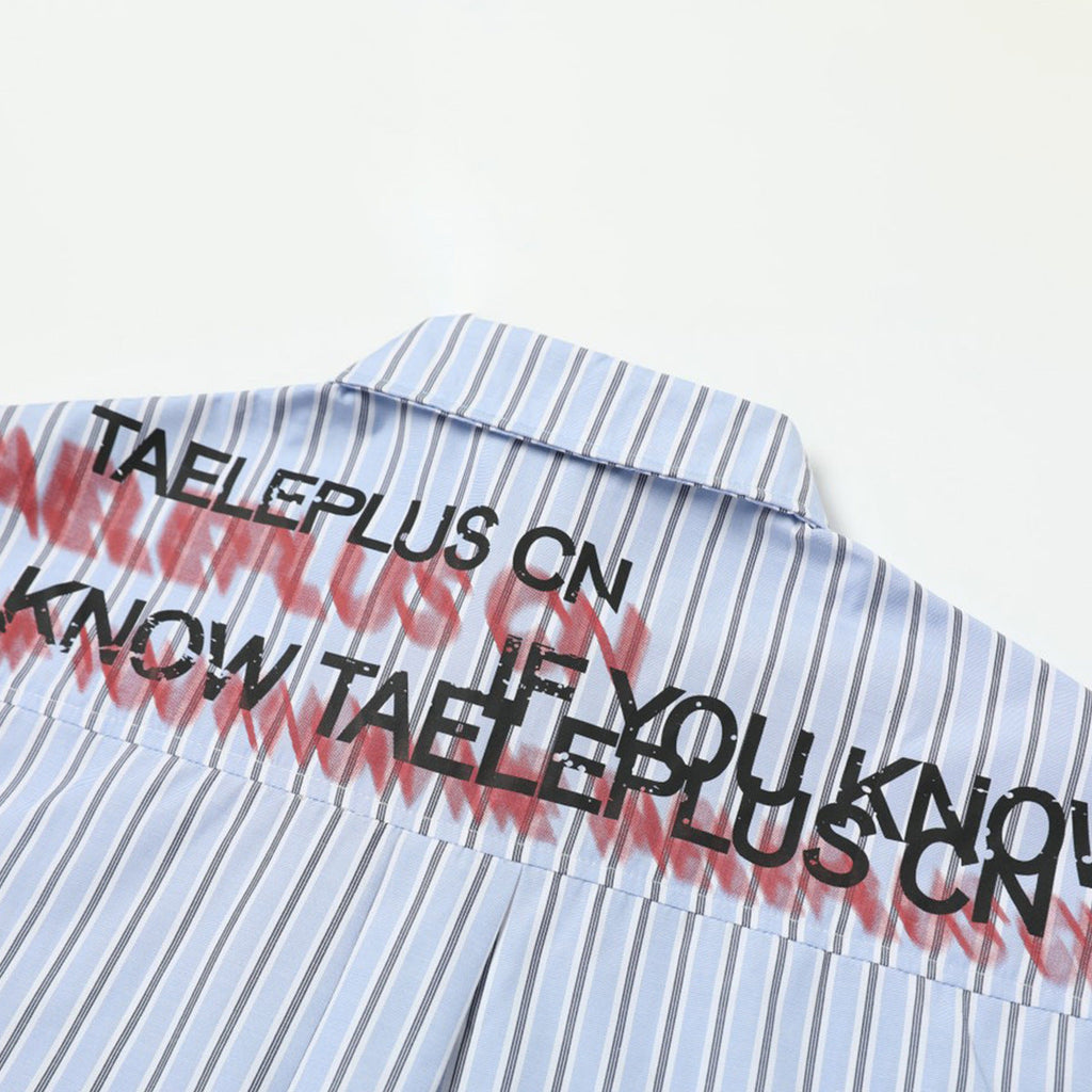 Special-interest Design Long Sleeve Shirt Ins Trendy Ruffle Handsome Stylish Flow