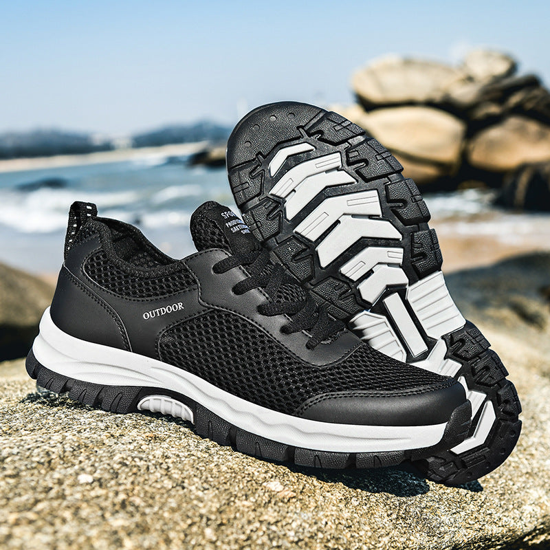 New Cross-border Mesh Extra Large Size 39-48 Men's Shoes