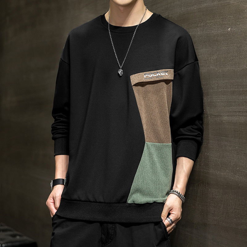 Double-sided Velvet Loose Trend Round Neck sweatshirt
