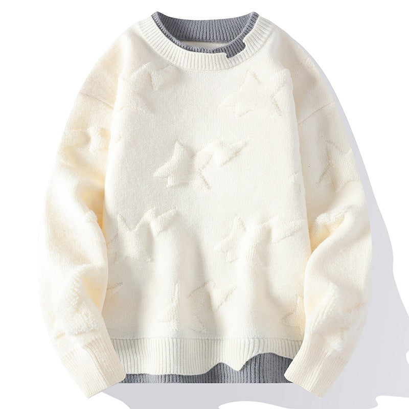 Autumn And Winter Round Neck Sweater
