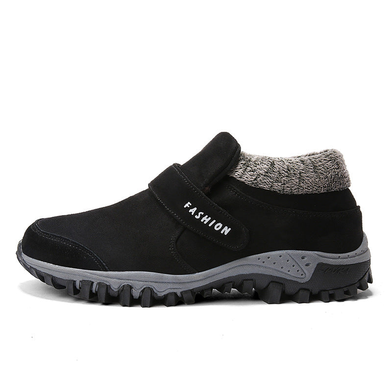 Large Size Men's Cotton Boots Old Shoes