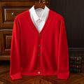 Versatile Casual Solid Color Coat Top Long Sleeve Loose Sweater
