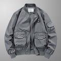 Pilot Jacket Men's Multi-bag Windproof Breathable Retro Coat Top