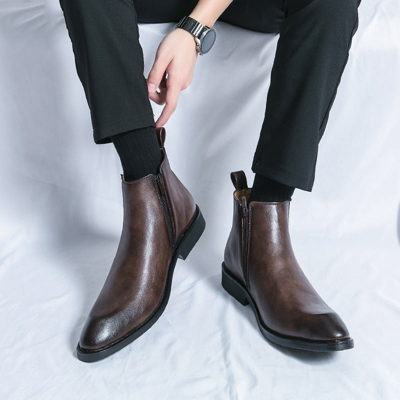 Autumn And Winter Casual Retro Plus Size Short Boots