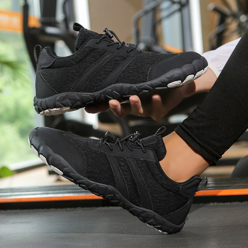 Men's Wide Toe Couple Casual Shoes Riding Shoes Comprehensive Sneaker Wide Last Hiking