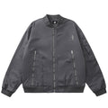 Retro Baseball Uniform Loose Cross Star Casual Jacket