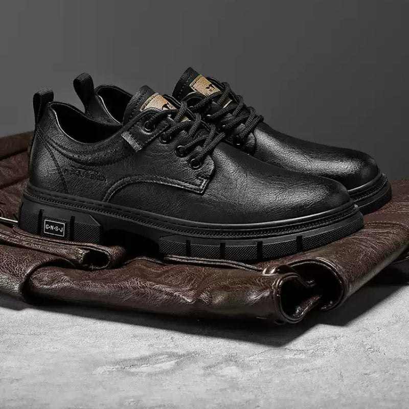 New Spring And Autumn Business Casual Leather Shoes Men