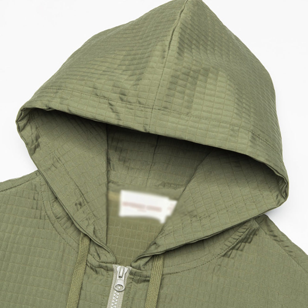 Simple Hooded Vest Men's Loose Sports