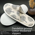 Disposable Slippers Cotton Print Toiletries