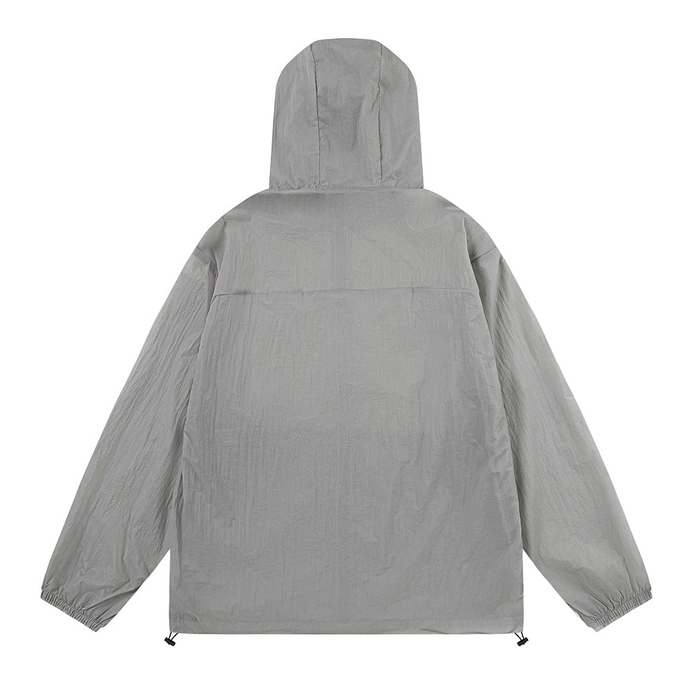 Summer Thin Sun Protection Men's European And American jacket