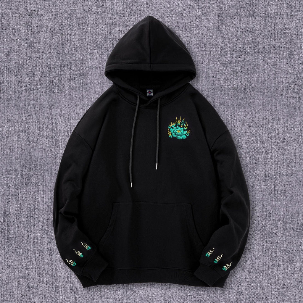 Men's Casual Heavy Embroidered Hoodie