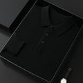 Spring And Autumn Fashion Casual Polo Collar Long-sleeved Sweater Men