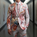 Men's 3D Digital Printing suit for party