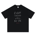 Creative Letters Simple All-match Casual T-shirt