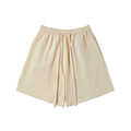 Autumn And Winter Fleece-lined Thick Hooded Solid Color Hoodie shorts