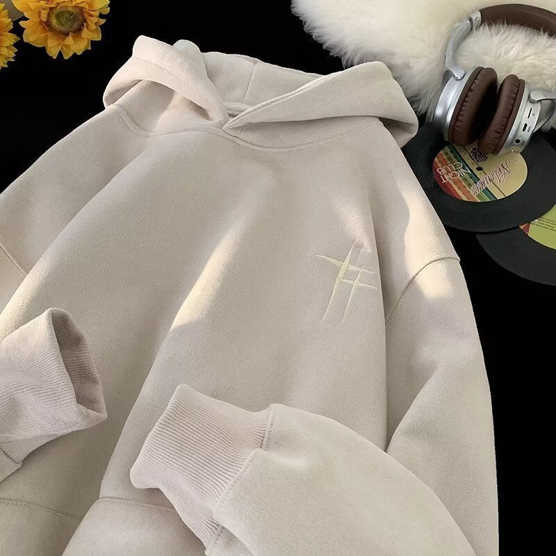 Autumn And Winter Retro Hooded Sweater