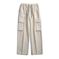 Retro Straight Cargo American Wide Leg Pants