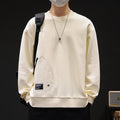 Round Neck Print Long Sleeves T-shirt