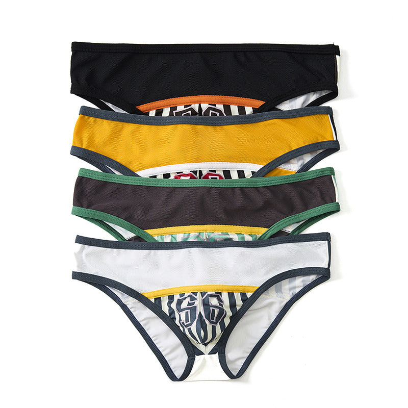 Men's Thin Printed Low Waist Underpants