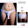 Men's Sexy Low Waist T-back Seductive Flirting Underwear