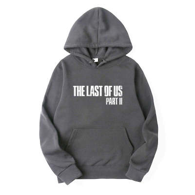 Printed European And American Plus Velvet Hooded Sweater For Men And Women