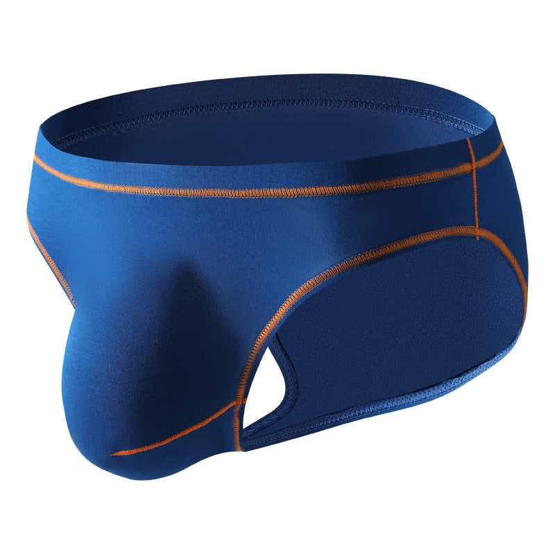 Men's Bamboo Fiber Triangle Underwear With Duck Mouth Pouch, Sexy And Breathable