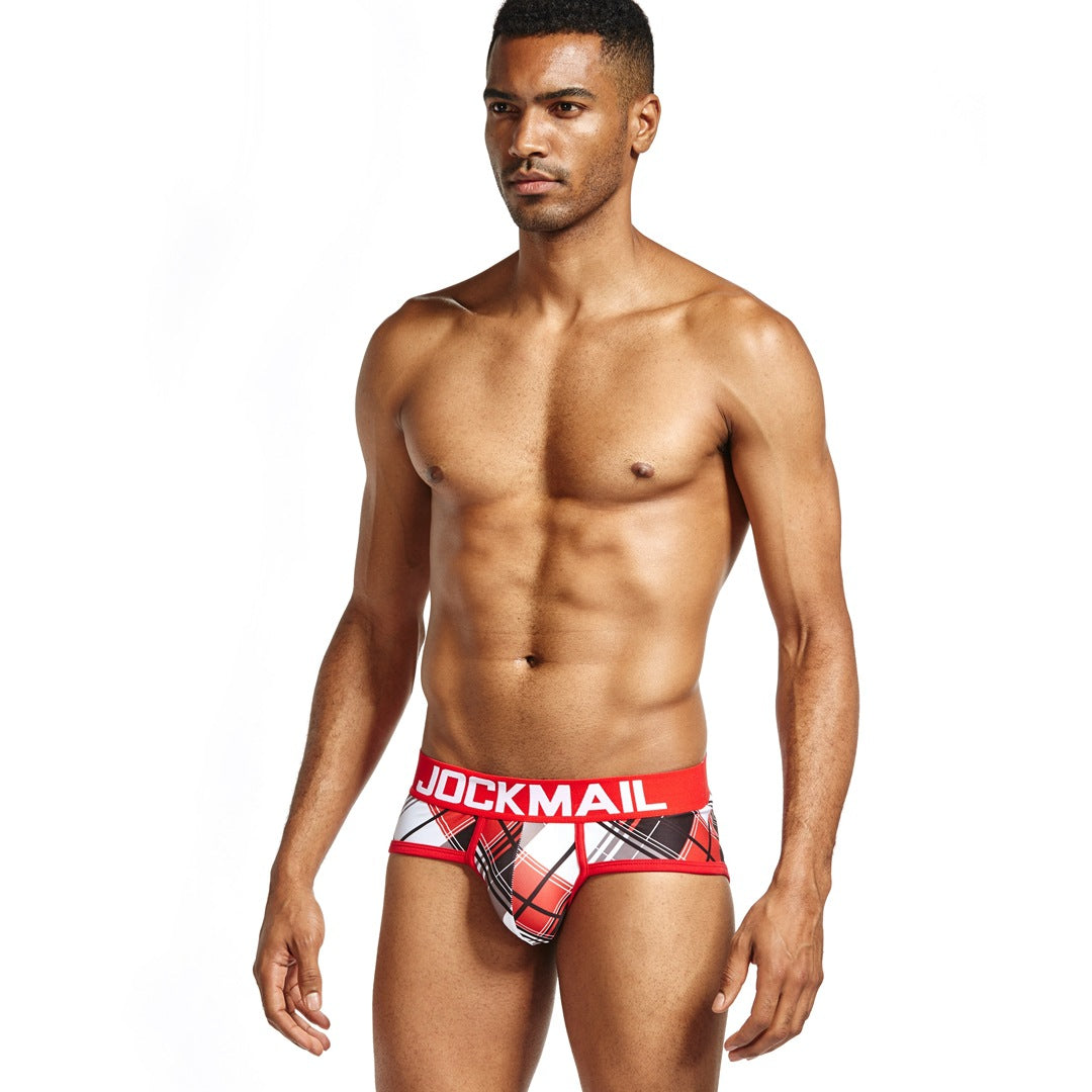 Popular JOCKMAIL Men's Underwear Low Waist Nylon Men's Briefs