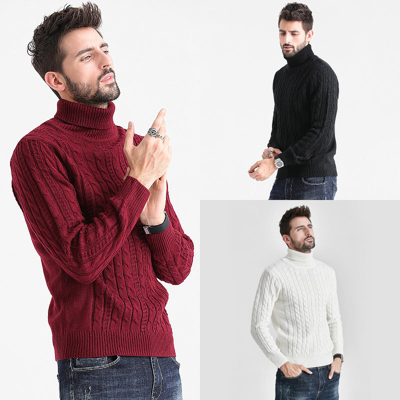 New Amazon Cross-border Pullover Fashion Men's Sweater