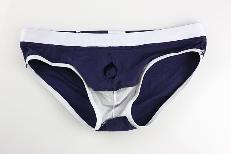 Men's Underwear Aoguan Men's Sexy Capsule Breathable Cotton Briefs 39