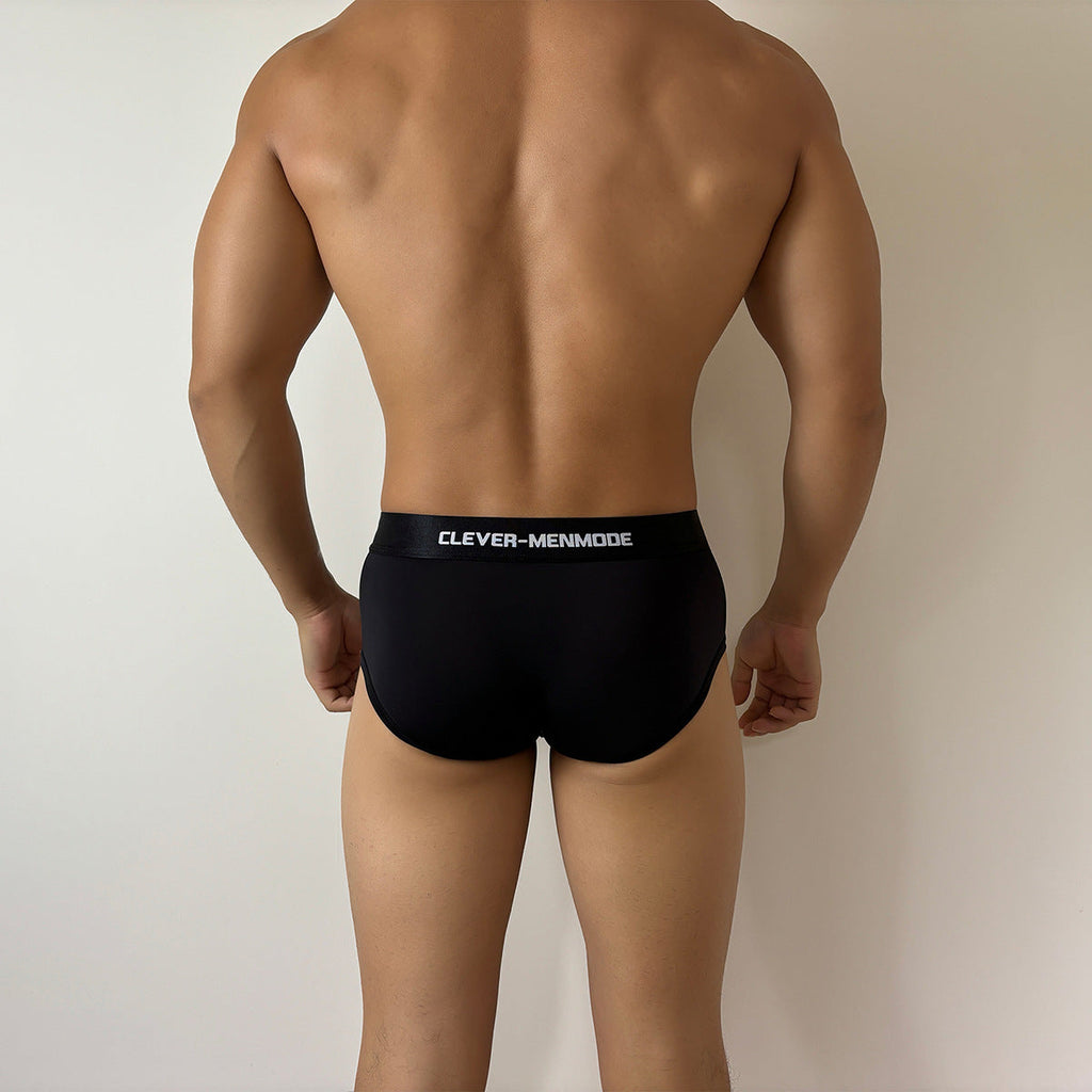 Men's Ice Silk Boxer Briefs Large Size Ultra-thin And Sexy