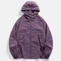 Outdoor Windproof Waterproof Crisp Loose Hoodie Workwear Jacket Coat