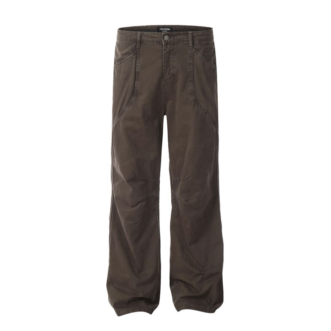 Jeans Men's Loose Straight Wide Leg Trousers Overalls