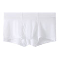 Men's Underwear Bullet Separation Elephant Nose Ice Silk Mask Striped Solid Color Men's Zhongshan Wholesale Boyshorts