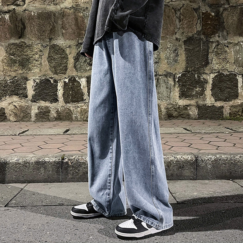 Loose Casual Pants Plus Size Straight Jeans