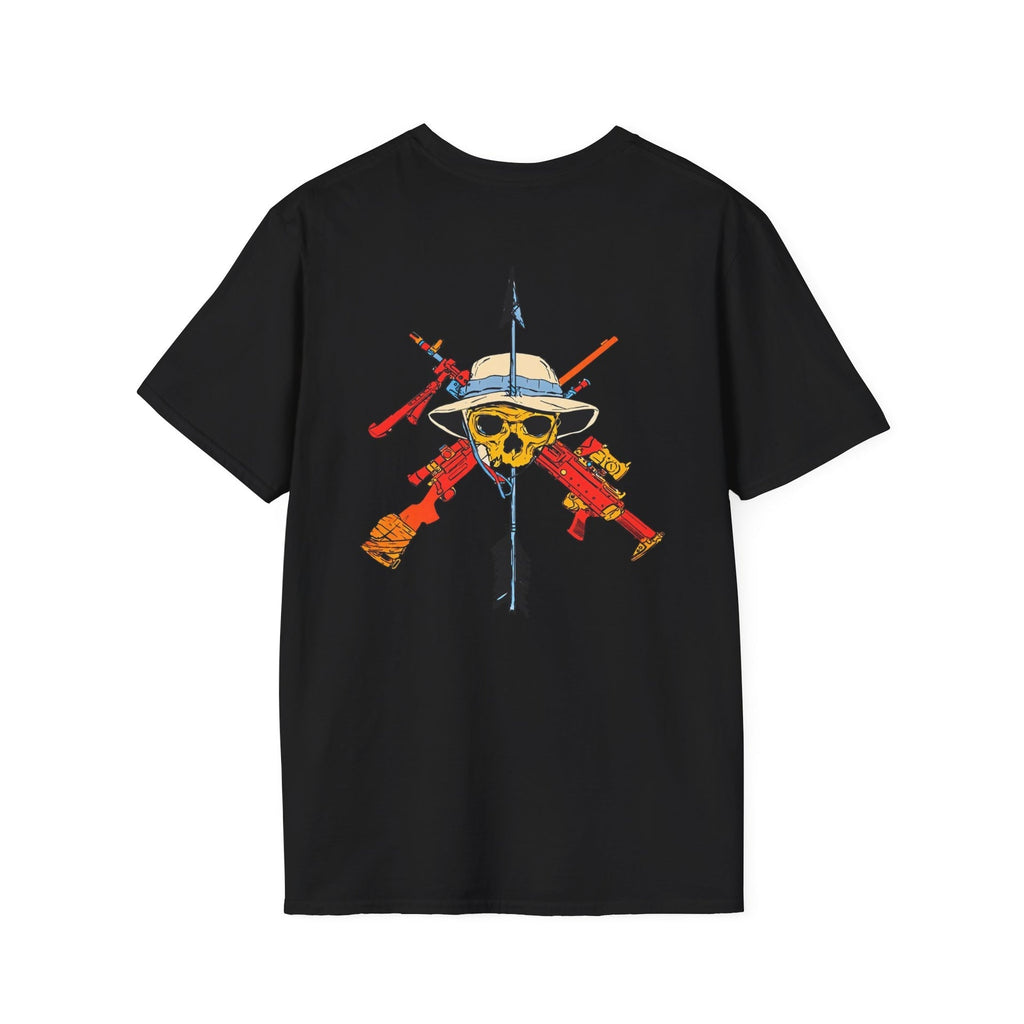 Men's Casual Printed Loose Round Neck Short Sleeve