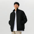 Men's Large Size Multi-pocket Short Flight Jacket