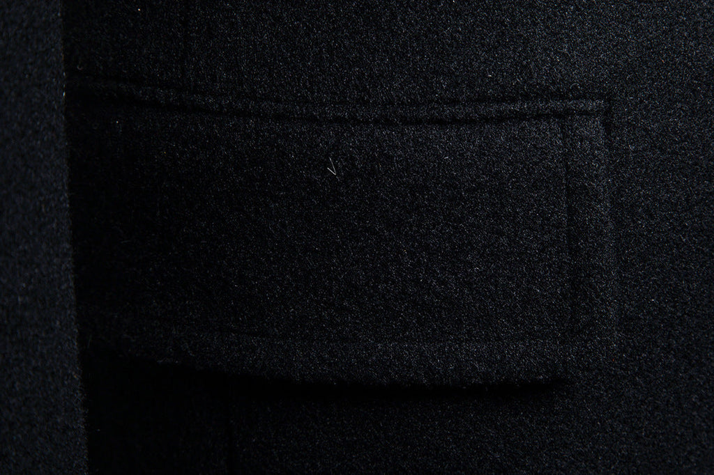 Men's Medium Length Oversized Woolen Coat